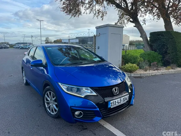 Honda Civic Hatchback, Diesel, 2015, Blue
