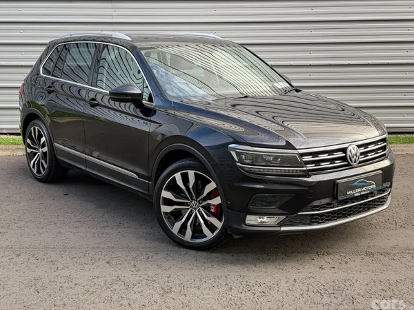 Volkswagen Tiguan SUV, Petrol, 2017, Black
