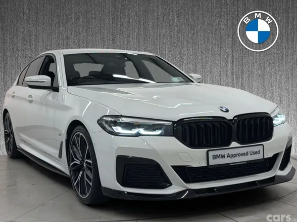 BMW 5-Series Saloon, Diesel, 2023, White