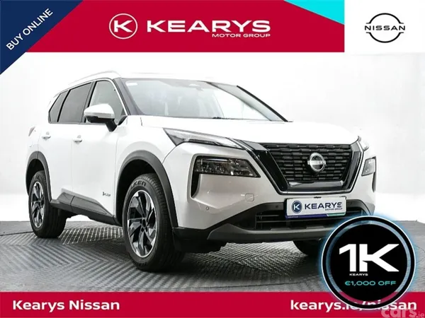 Nissan X-Trail SUV, Petrol Hybrid, 2026, White