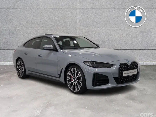 BMW 4-Series Hatchback, Diesel Hybrid, 2023, Grey