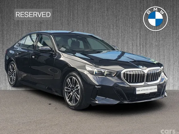 BMW 5-Series Saloon, Petrol Plug-in Hybrid, 2026, Black