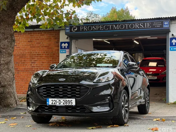 Ford Puma MPV, Petrol Hybrid, 2022, Black