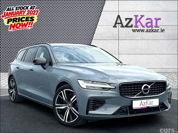 Volvo V60 Estate, Petrol Plug-in Hybrid, 2022, Grey