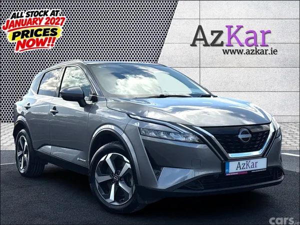 Nissan Qashqai SUV, Petrol Hybrid, 2024, Grey