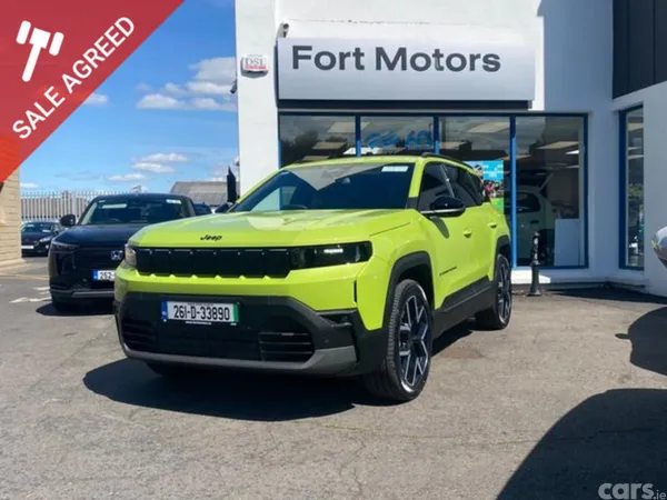 Jeep Compass SUV, Electric, 2026, Green