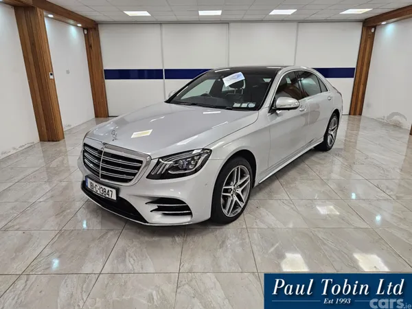 Mercedes-Benz S-Class Saloon, Diesel, 2018, Silver