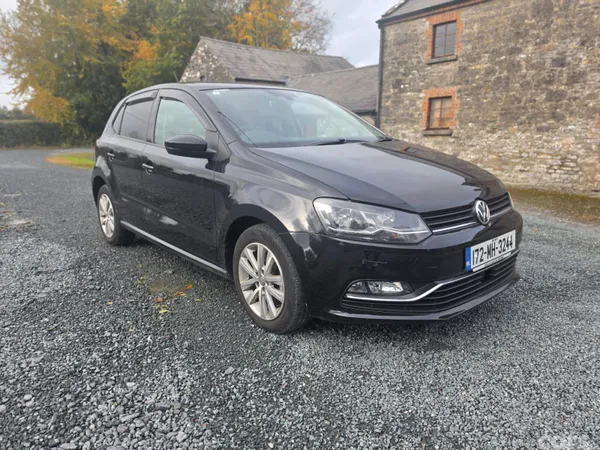 Volkswagen Polo Hatchback, Petrol, 2017, Black
