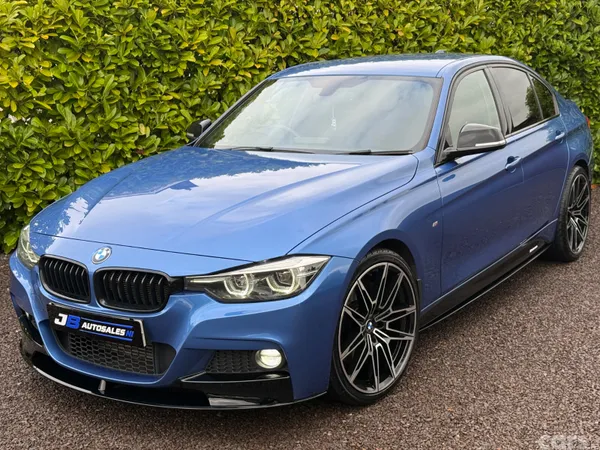 BMW 3-Series Saloon, Diesel, 2017, Blue