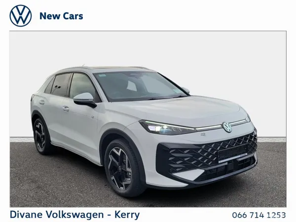 Volkswagen T-Roc Hatchback, Petrol Hybrid, 2027, White