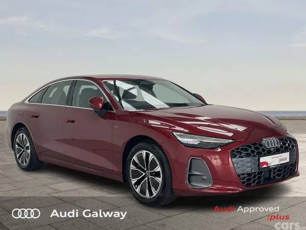 Audi A6 Saloon, Petrol Plug-in Hybrid, 2026, Red