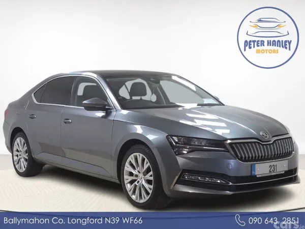 Skoda Superb Hatchback, Petrol Plug-in Hybrid, 2023, Grey