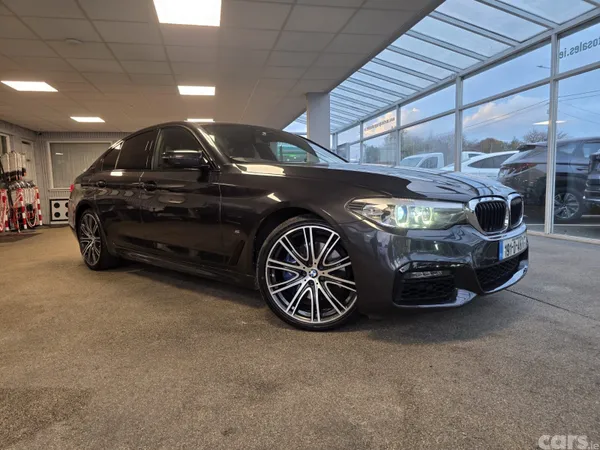 BMW 5-Series Saloon, Petrol Plug-in Hybrid, 2019, Grey