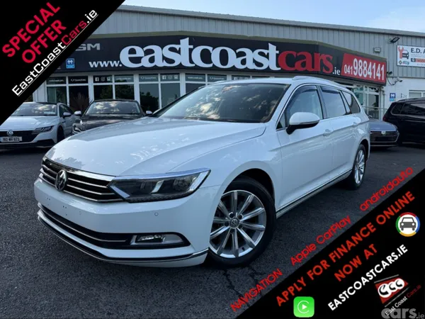 Volkswagen Passat Estate, Diesel, 2018, White