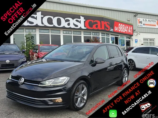 Volkswagen Golf Hatchback, Petrol, 2020, Black