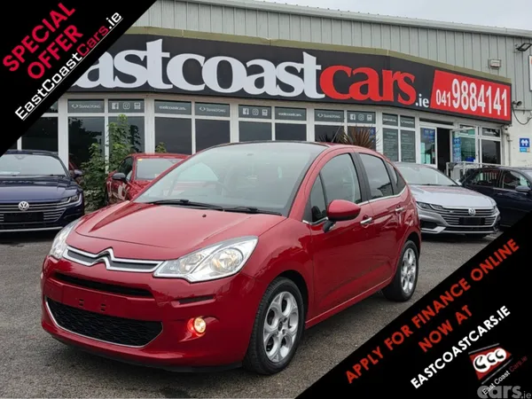 Citroen C3 Hatchback, Petrol, 2016, Red