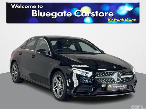 Mercedes-Benz A-Class Saloon, Petrol Hybrid, 2021, Black