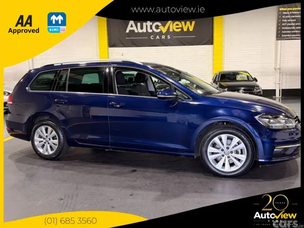 Volkswagen Golf Estate, Petrol, 2018, Blue