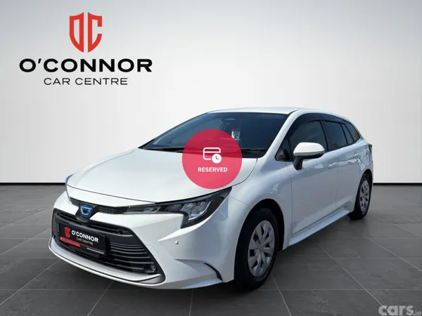 Toyota Corolla Estate, Petrol Hybrid, 2023, White