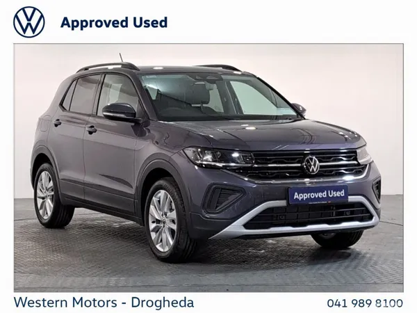 Volkswagen T-Cross SUV, Petrol, 2026, Grey