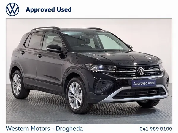 Volkswagen T-Cross SUV, Petrol, 2026, Black
