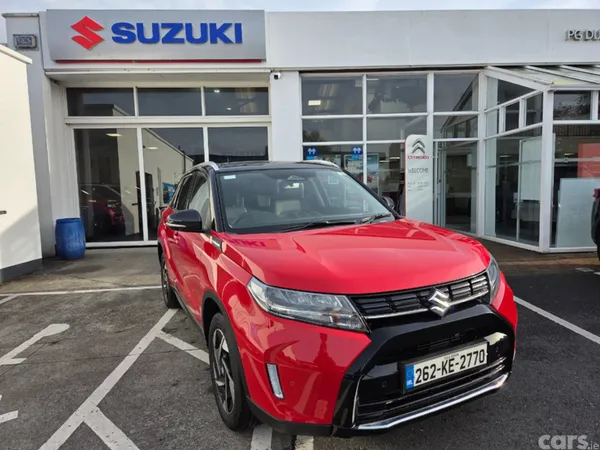 Suzuki Vitara SUV, Petrol Hybrid, 2026, Red