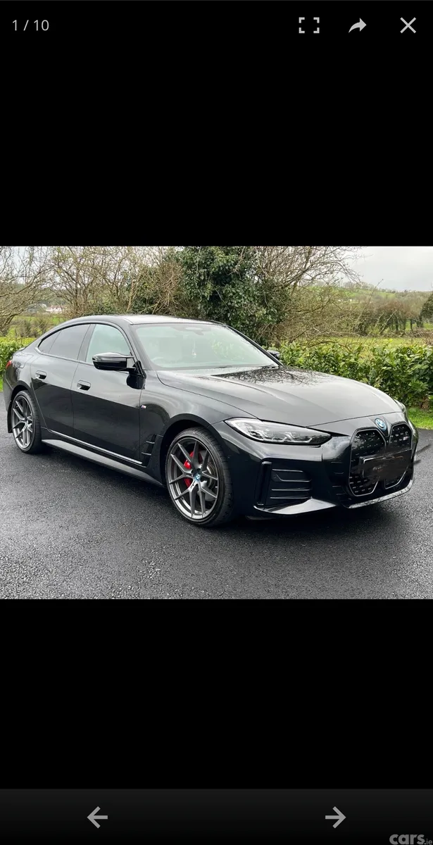 BMW i4 Coupe, Electric, 2022, Black