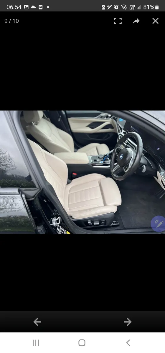 BMW i4 Coupe, Electric, 2022, Black