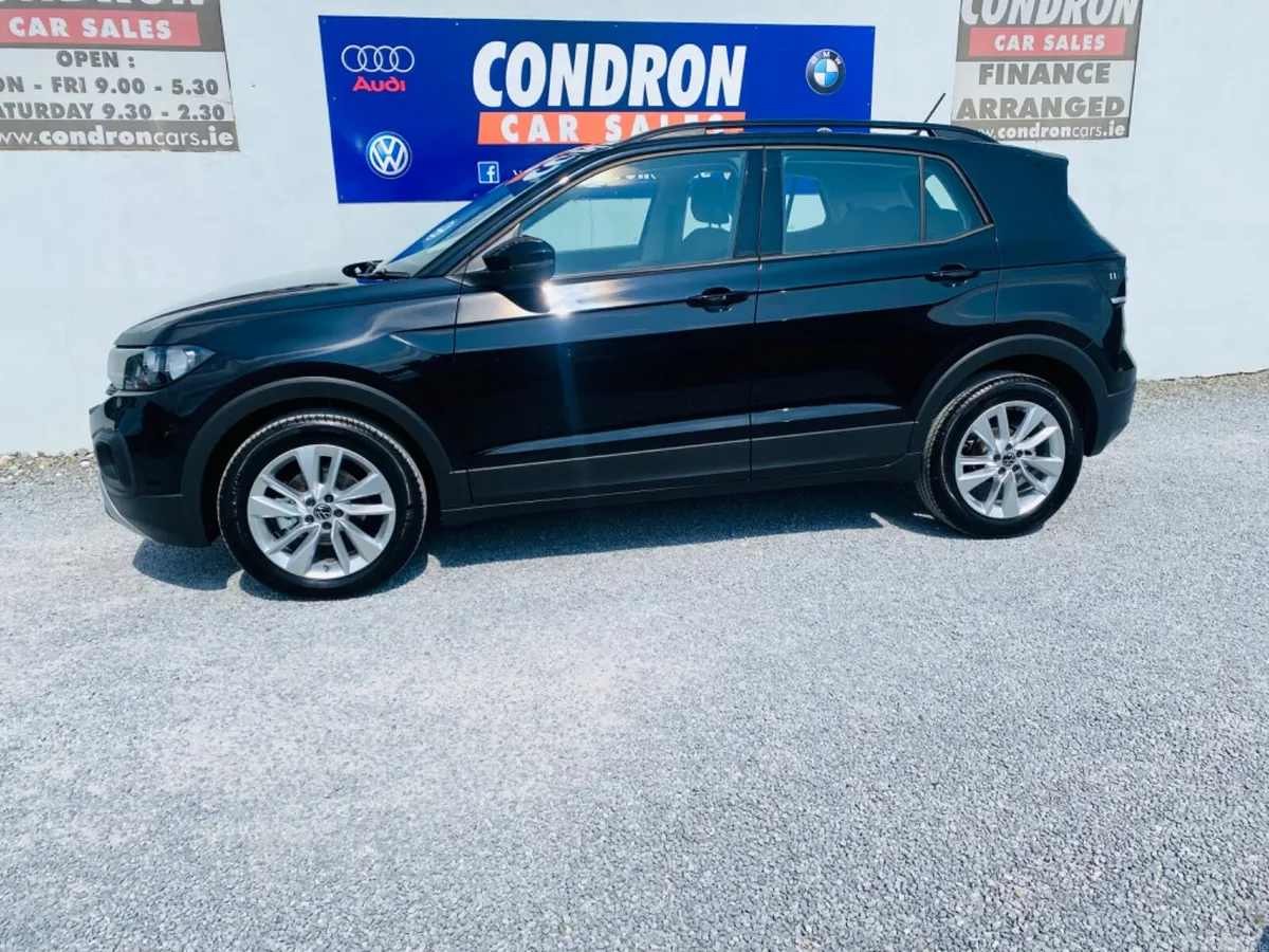 Volkswagen T-Cross Hatchback, Petrol, 2023, Black