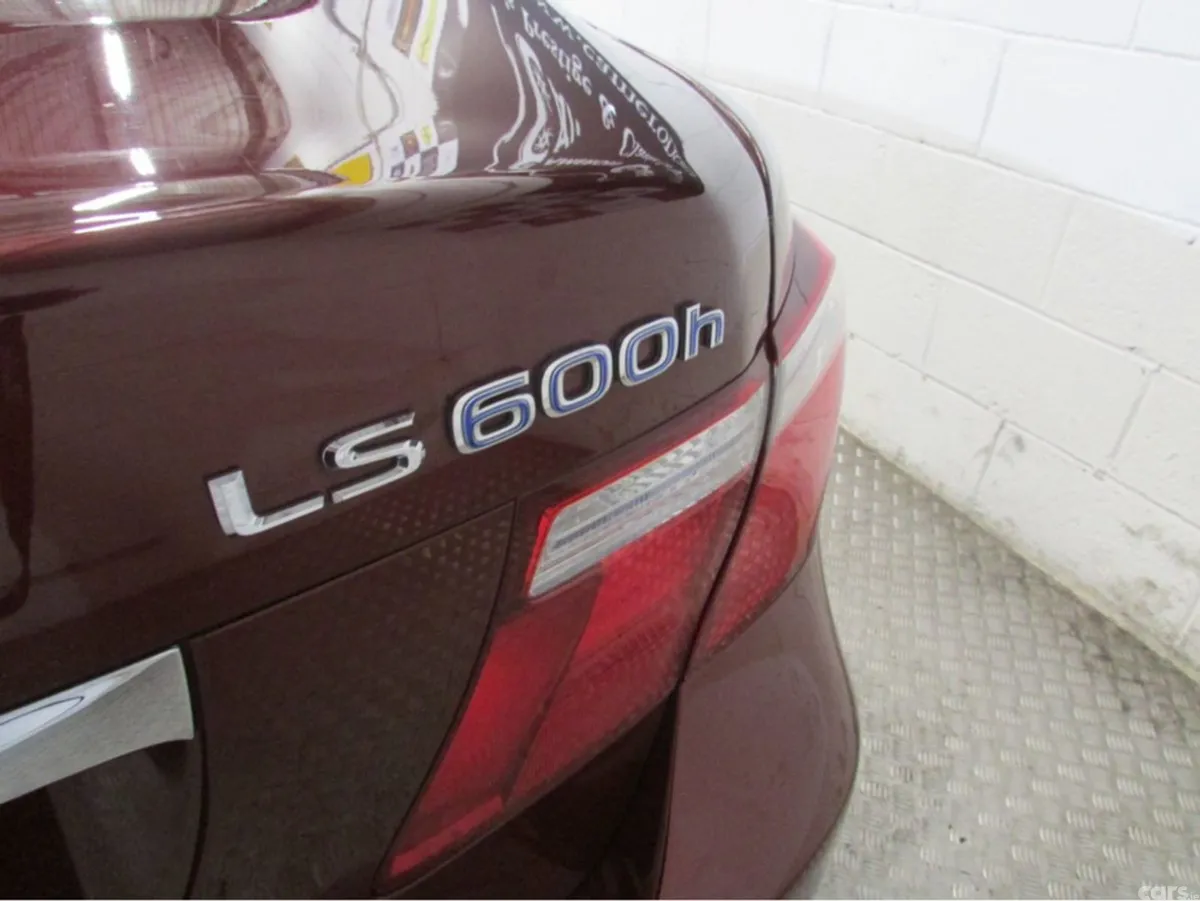 Lexus LS Saloon, Petrol Hybrid, 2008, Red
