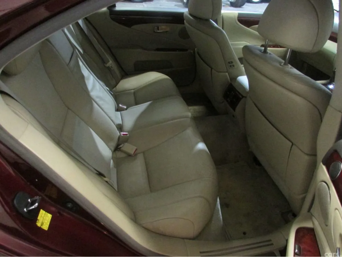 Lexus LS Saloon, Petrol Hybrid, 2008, Red