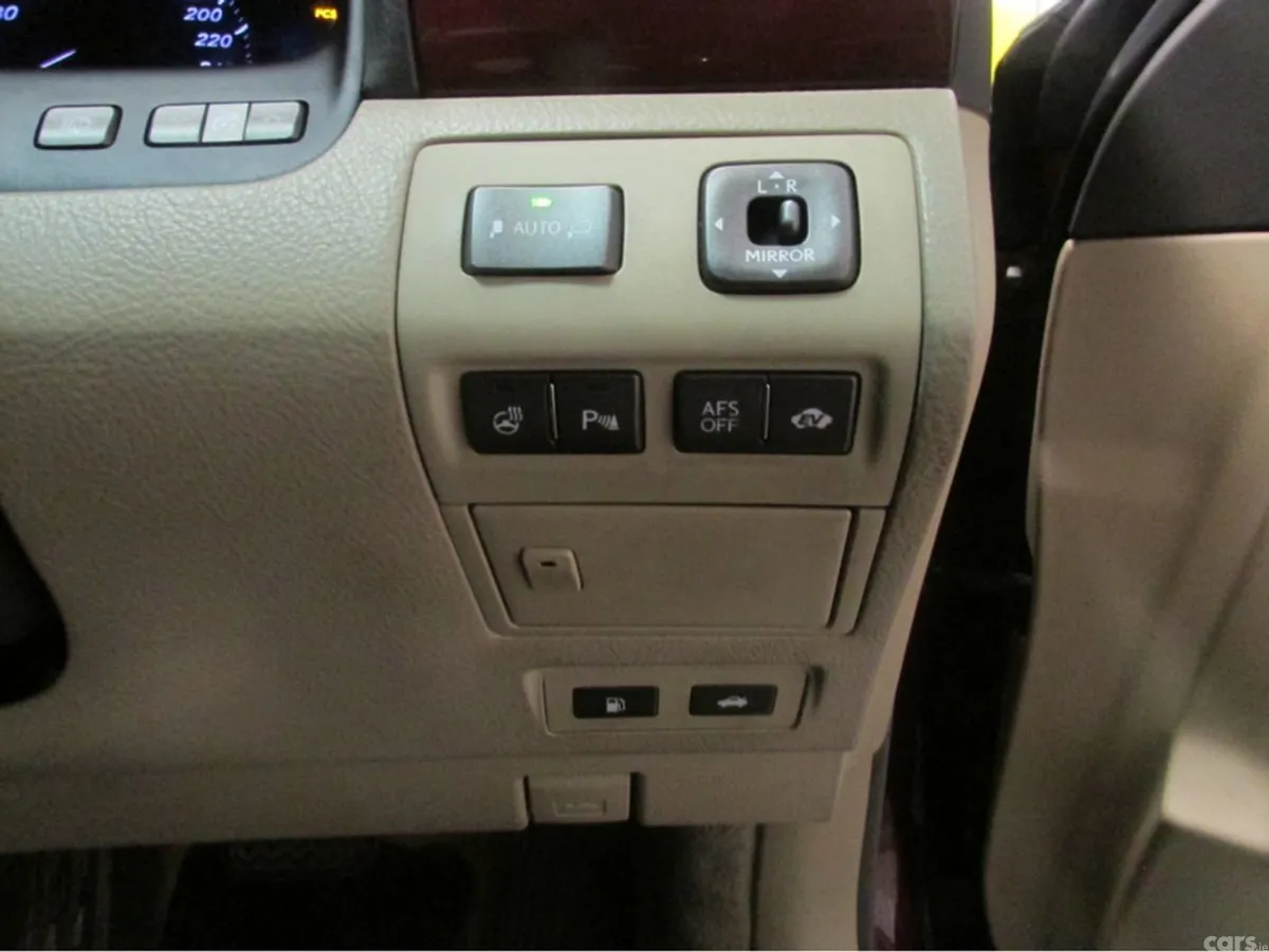 Lexus LS Saloon, Petrol Hybrid, 2008, Red