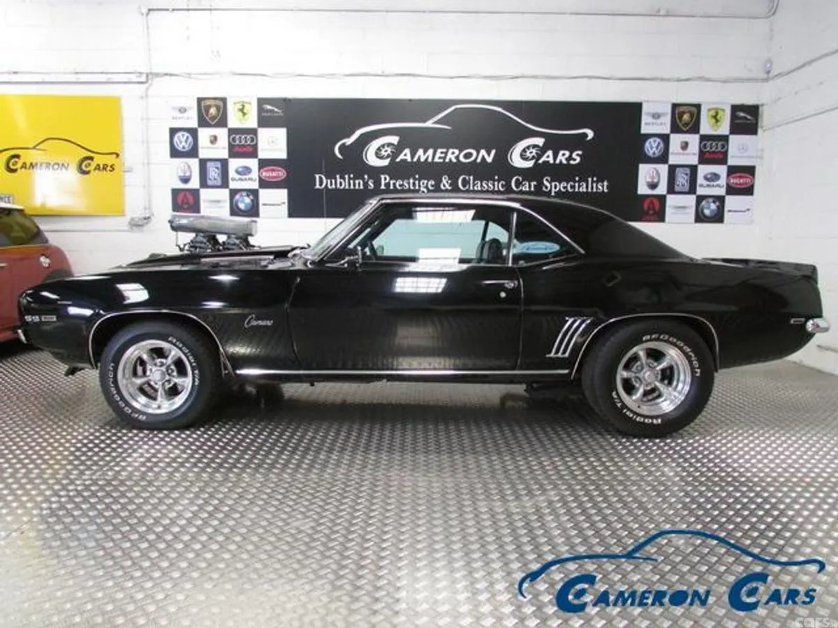 Chevrolet Camaro Coupe, Petrol, 1969, Black