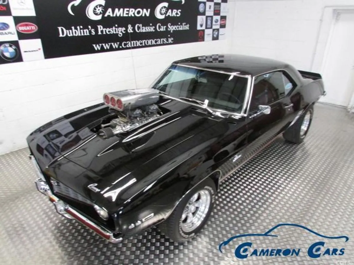 Chevrolet Camaro Coupe, Petrol, 1969, Black