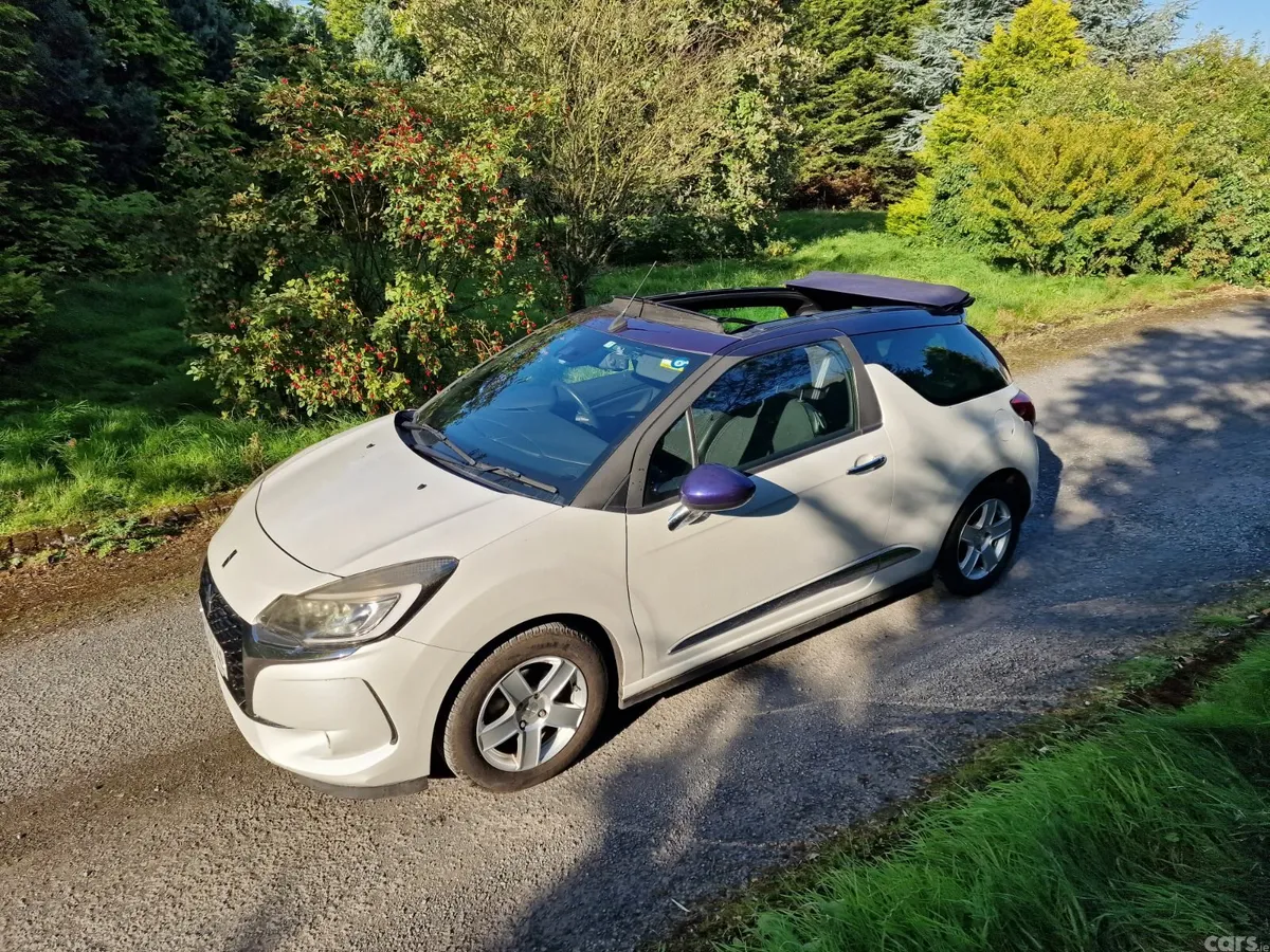 Citroen DS 3 Convertible, Petrol, 2017, White