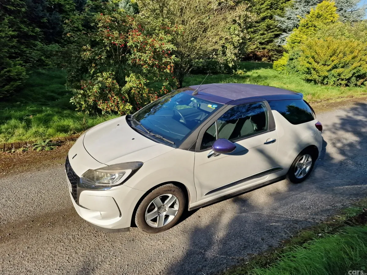 Citroen DS 3 Convertible, Petrol, 2017, White