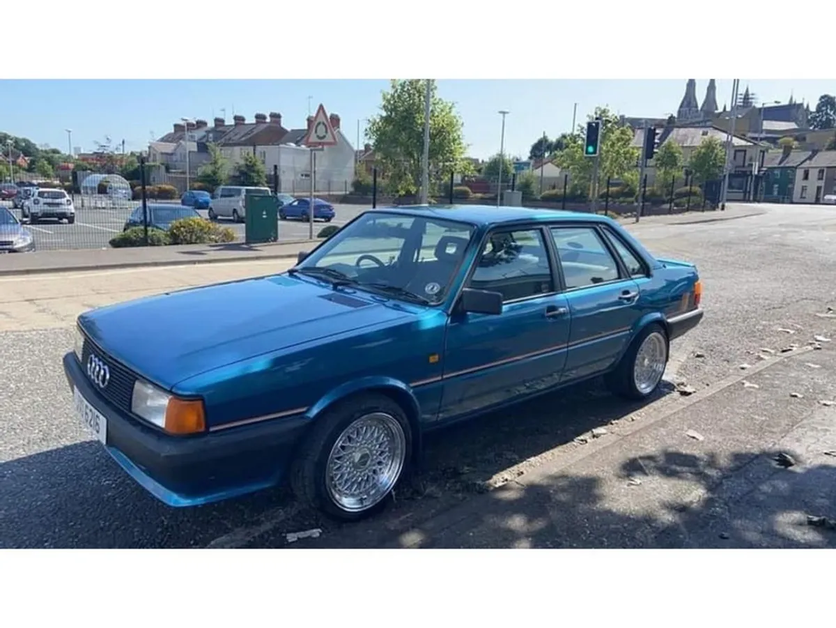 Audi 80 Saloon, Petrol, 1986, Blue