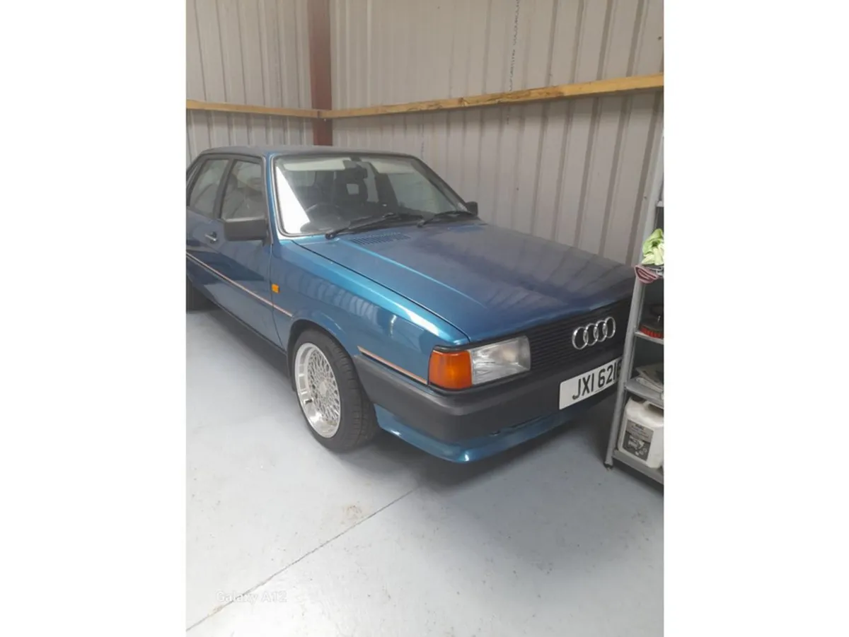 Audi 80 Saloon, Petrol, 1986, Blue