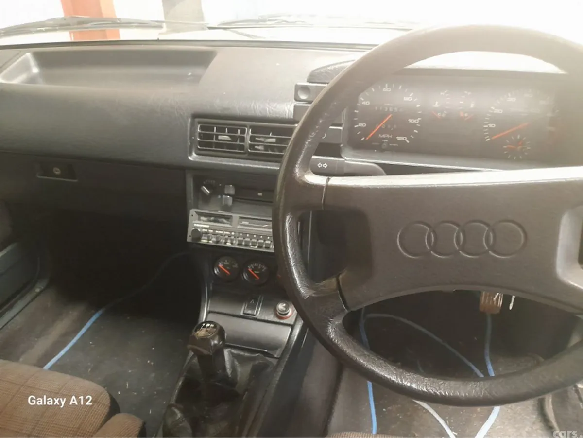 Audi 80 Saloon, Petrol, 1986, Blue