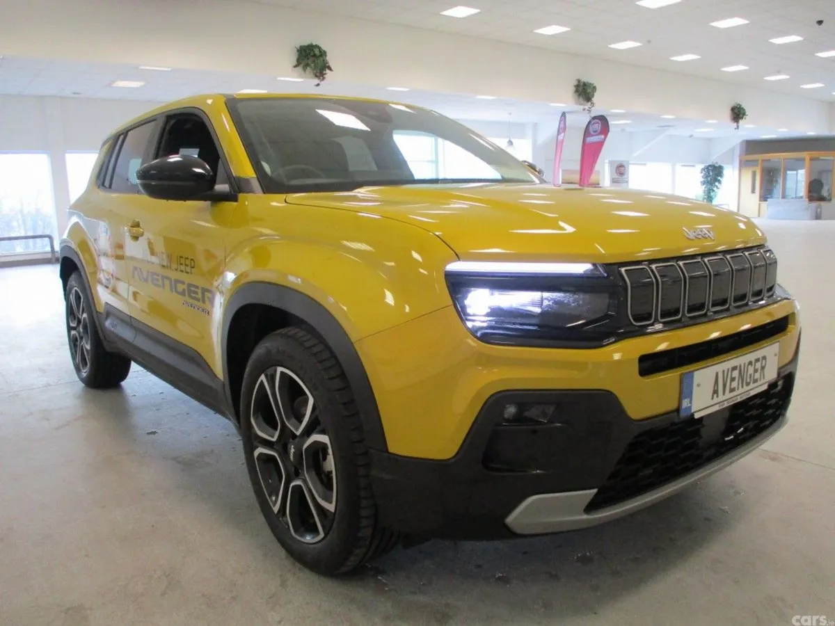 Jeep Avenger SUV, Electric, 2025, Yellow