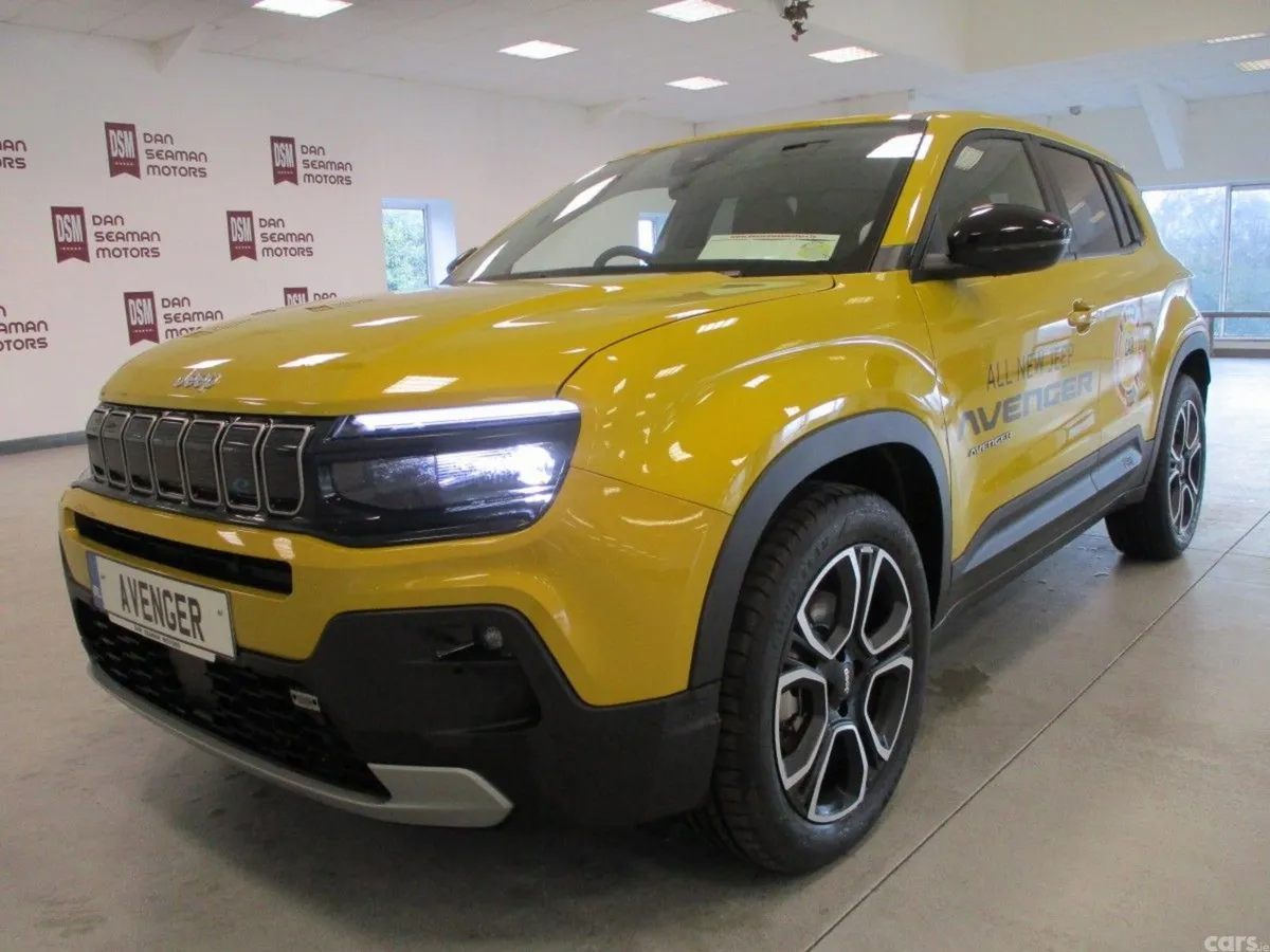 Jeep Avenger SUV, Electric, 2025, Yellow