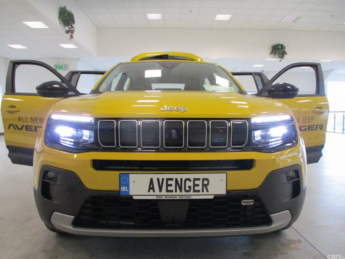 Jeep Avenger SUV, Electric, 2025, Yellow