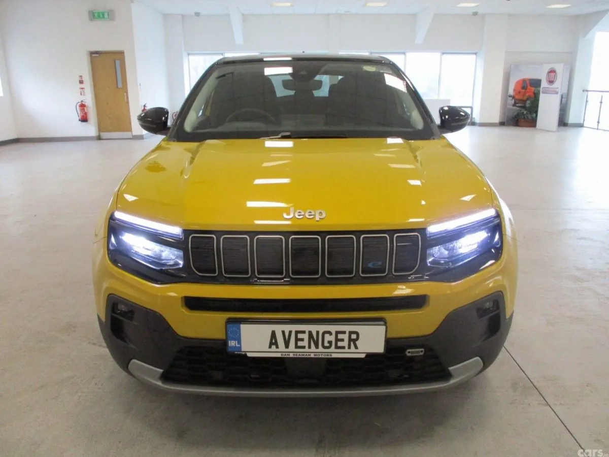 Jeep Avenger SUV, Electric, 2026, Yellow