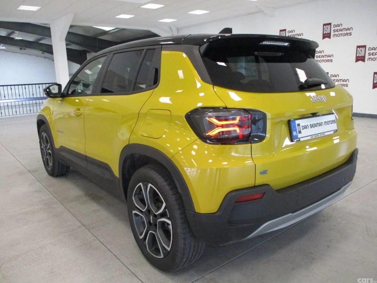 Jeep Avenger SUV, Electric, 2026, Yellow