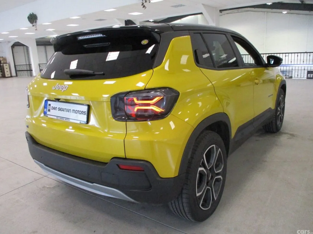Jeep Avenger SUV, Electric, 2026, Yellow