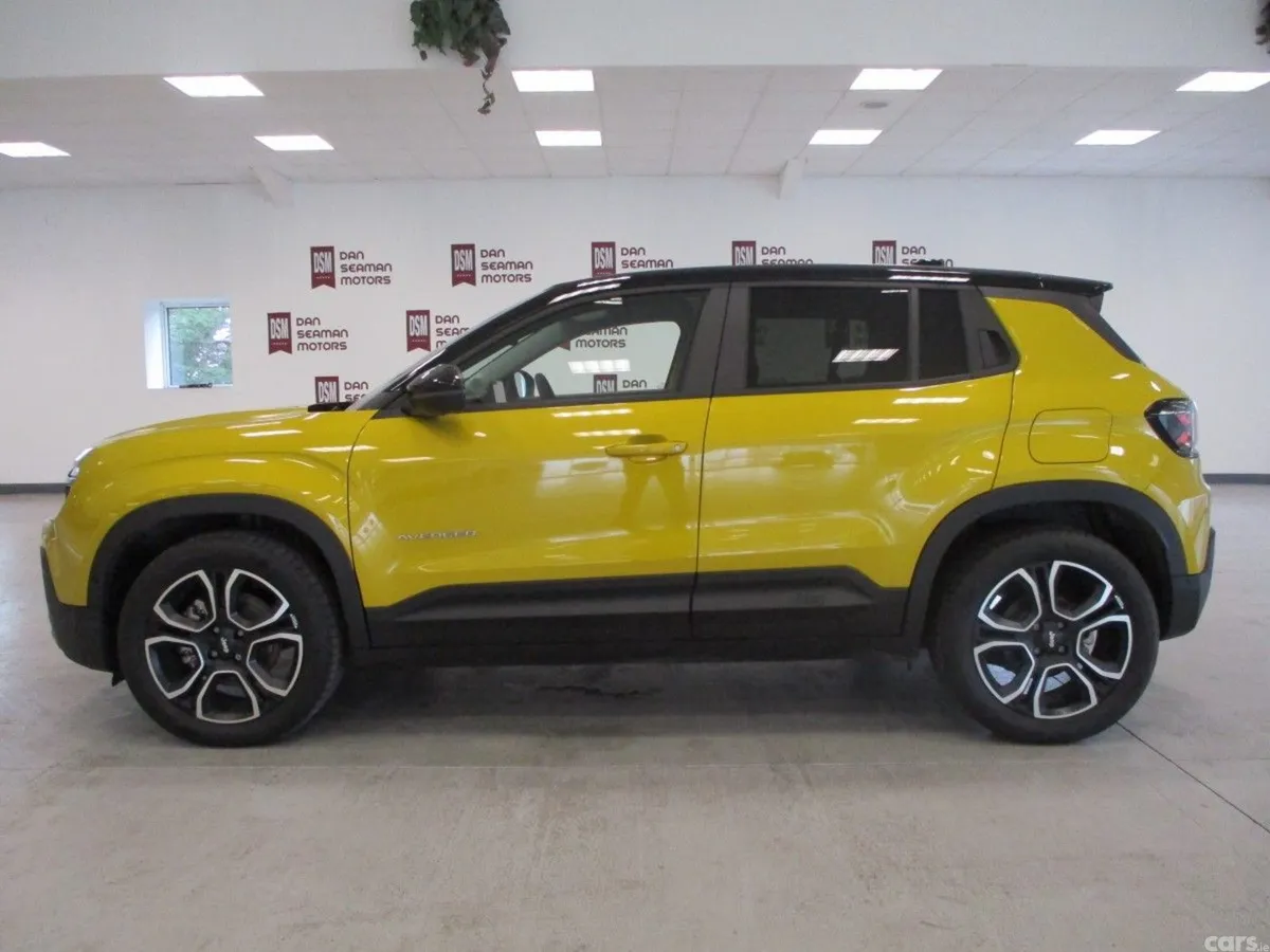 Jeep Avenger SUV, Electric, 2026, Yellow