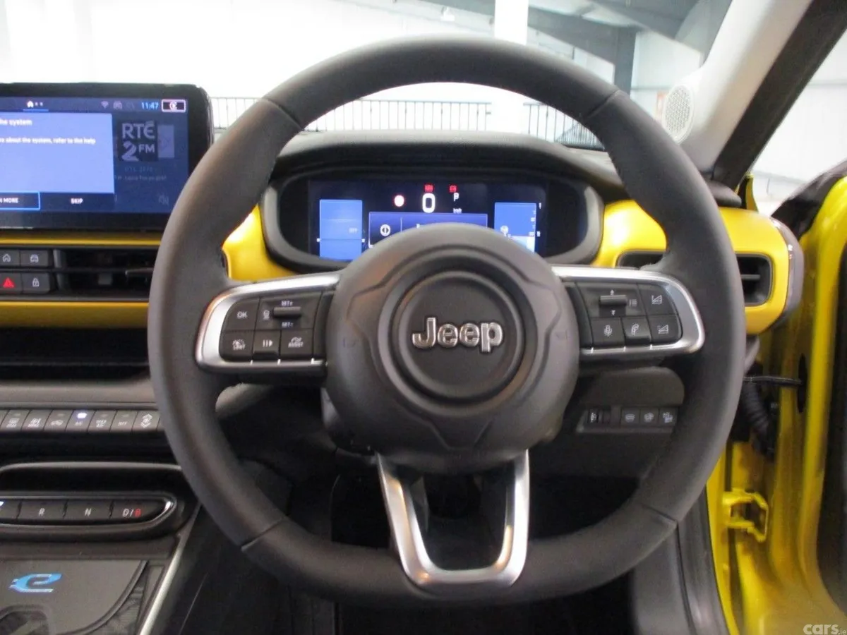 Jeep Avenger SUV, Electric, 2026, Yellow