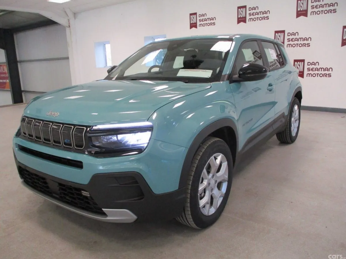 Jeep Avenger SUV, Electric, 2026, Green