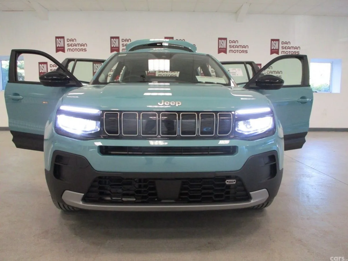 Jeep Avenger SUV, Electric, 2026, Green