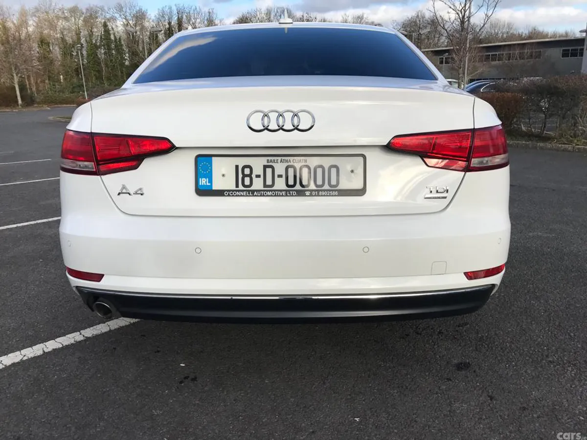 Audi A4 Saloon, Diesel, 2018, White